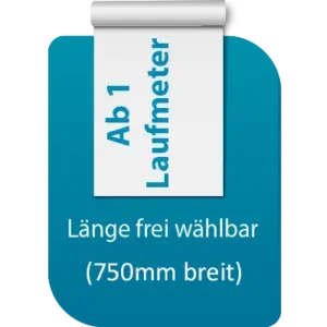 DTF Druck 750mm-länge frei wählbar